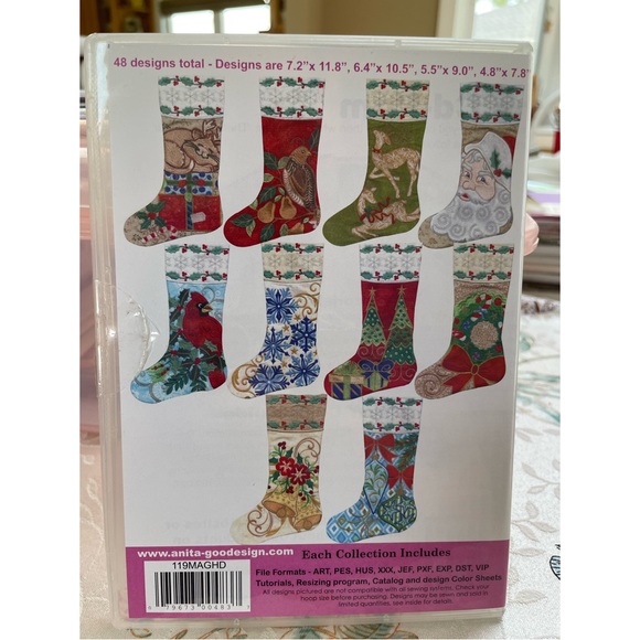 Anita Goodesign Machine Embroidery - Picture 2 of 3